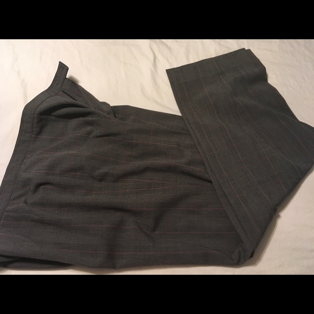 Plaid Dress Pants